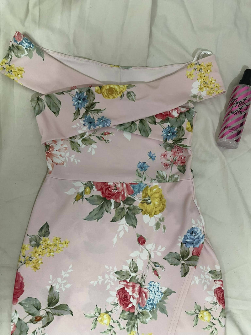 Primark Rose Flower Dress Size: S