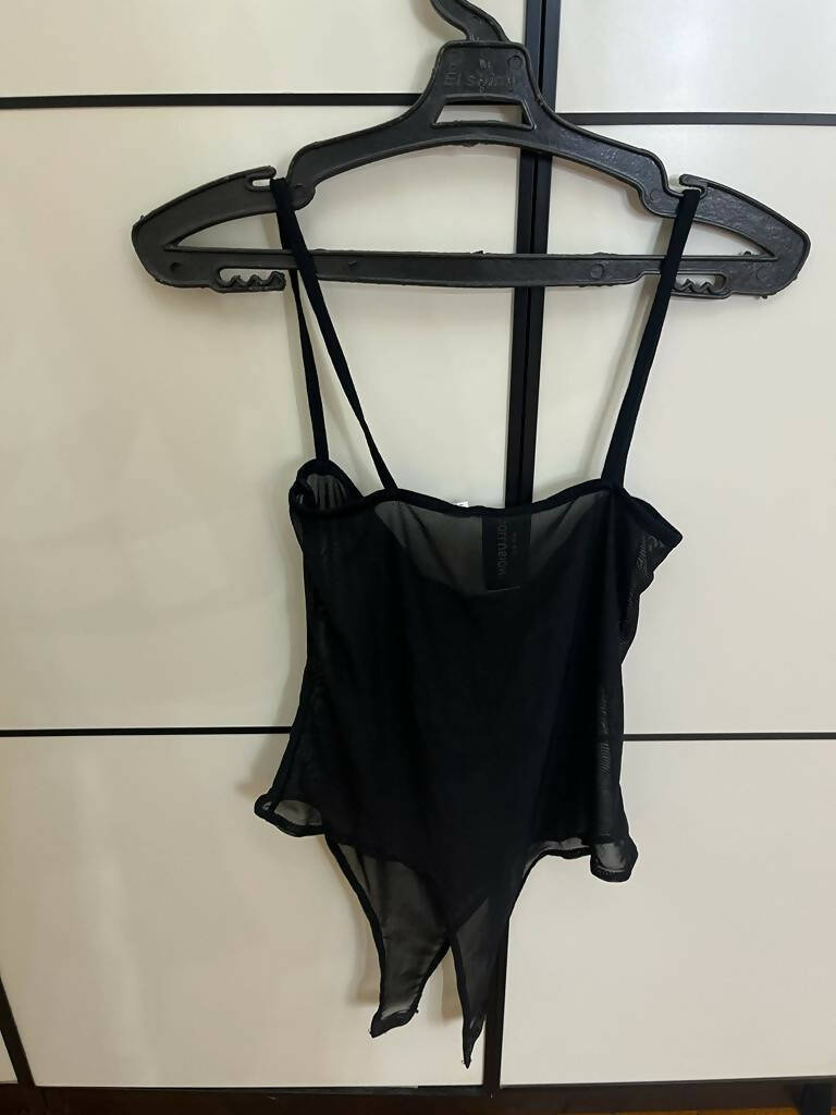 Collusion Black Mesh Body Suit EUR 38