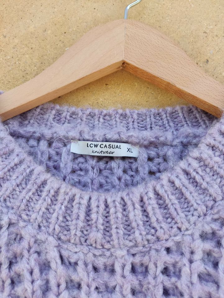 LCW Lilac Sweater Size XL