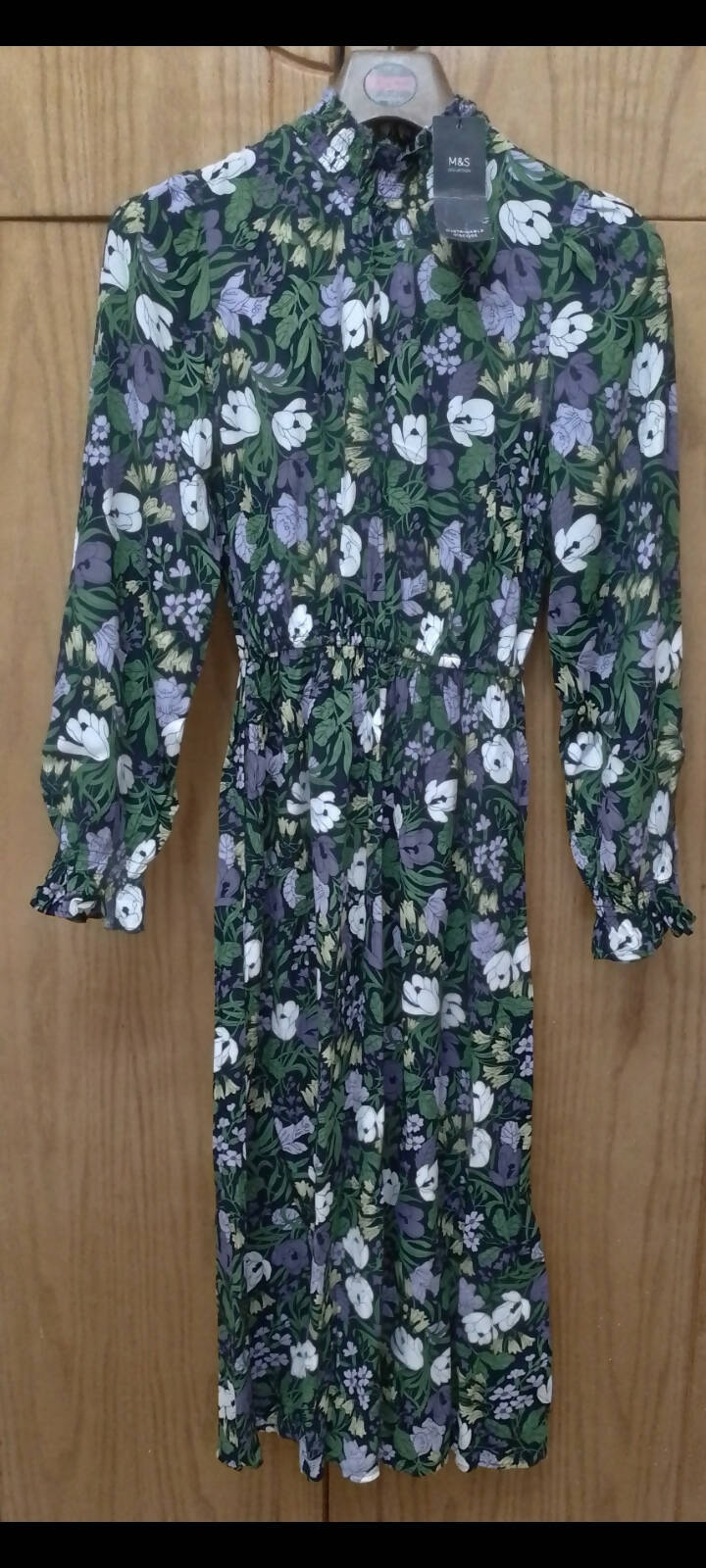 New Marks & Spencer Floral Dress Size 34