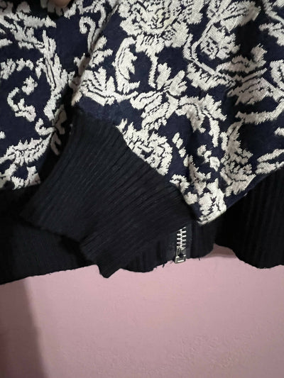 Splash Navy Sweatshirt Size: M