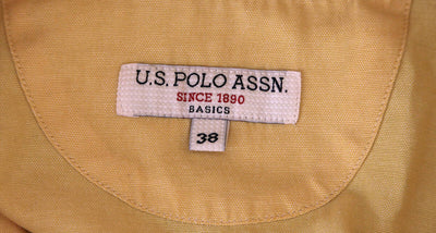 U.S. Polo Assn. Yellow Shirt Size 38