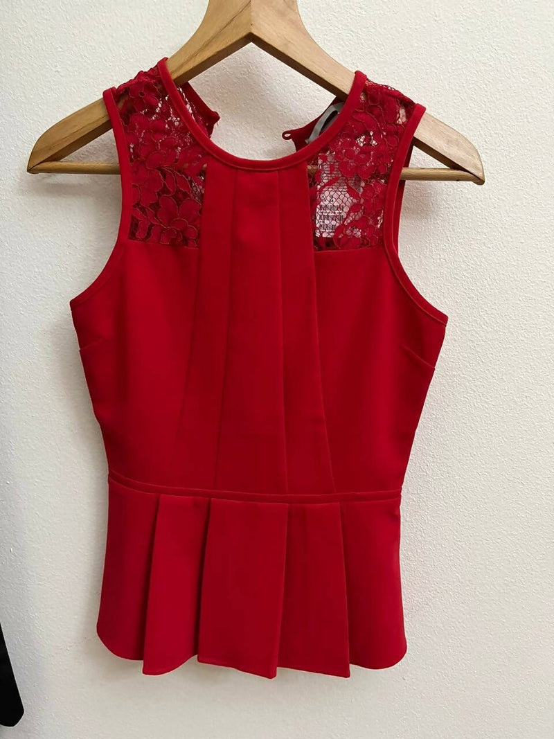 NEW H&M Red Top Size 36