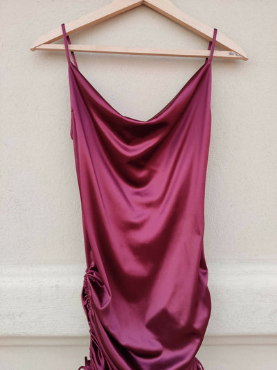KeïKeï Burgundy Dress Size38
