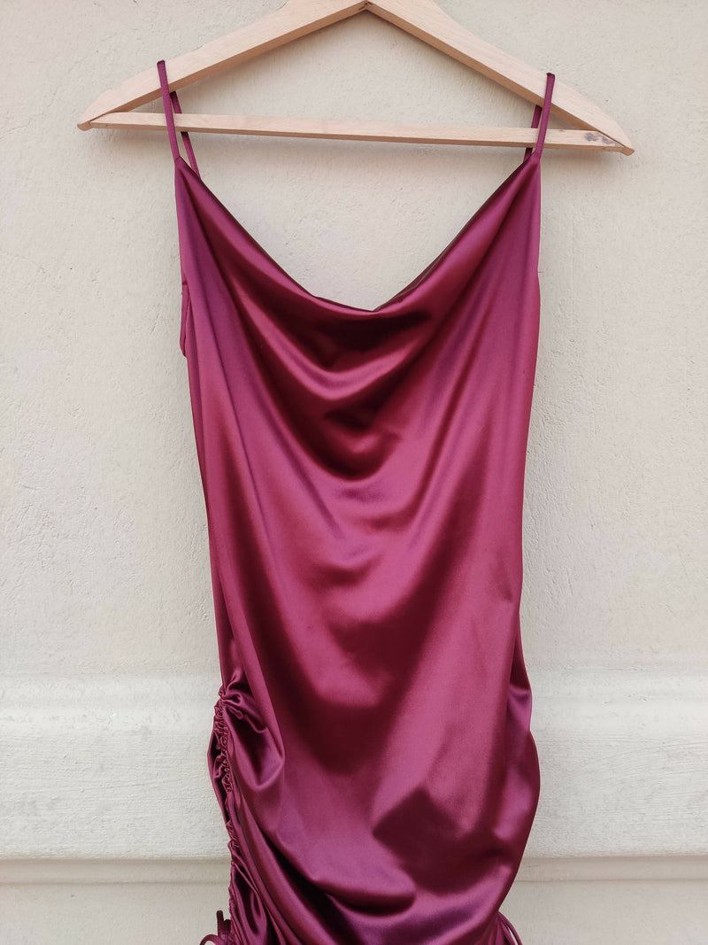 KeïKeï Burgundy Dress Size38