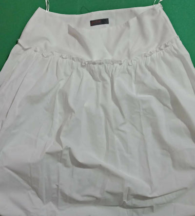 femi9 White Skirt Size: L