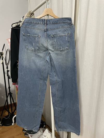 Low Waist Baggy Jeans Size: 44