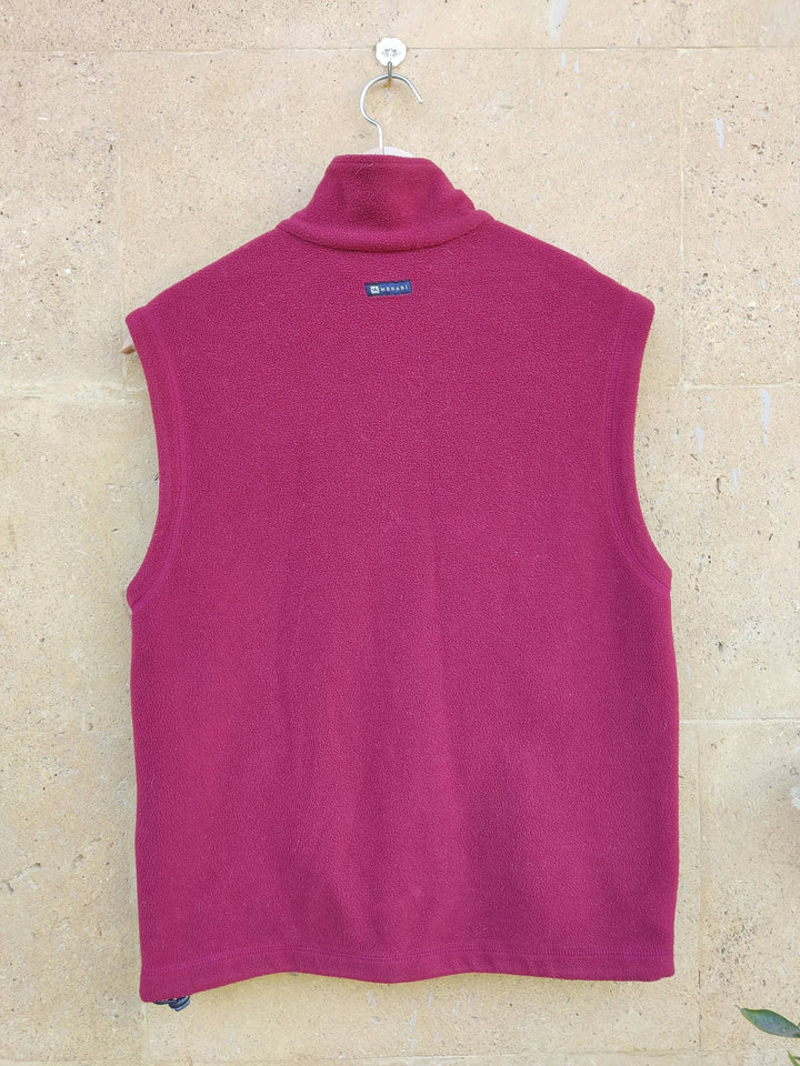 Mobaco Red Thick Vest Size S