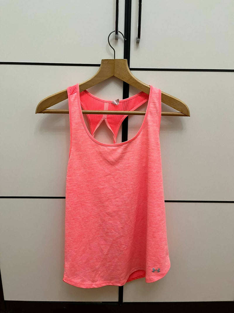 Under Amour Neon Pink Top Size S