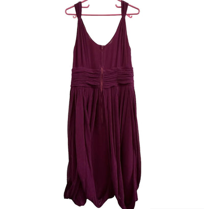 100% Natural Silk Dress - Soiree Dress Size: 38 EUR