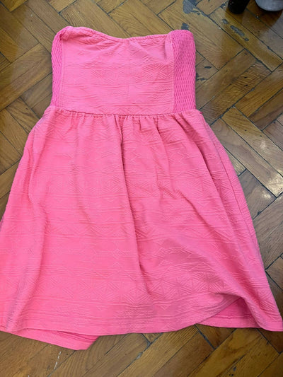 Bershka Off shoulder Pretty Pink Dress Size L