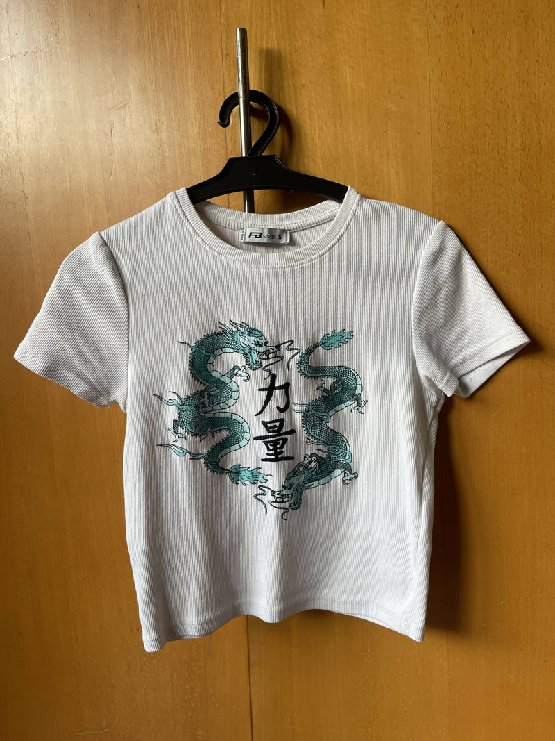 New Yorker FB Sister Size S- Chinese dragon print top