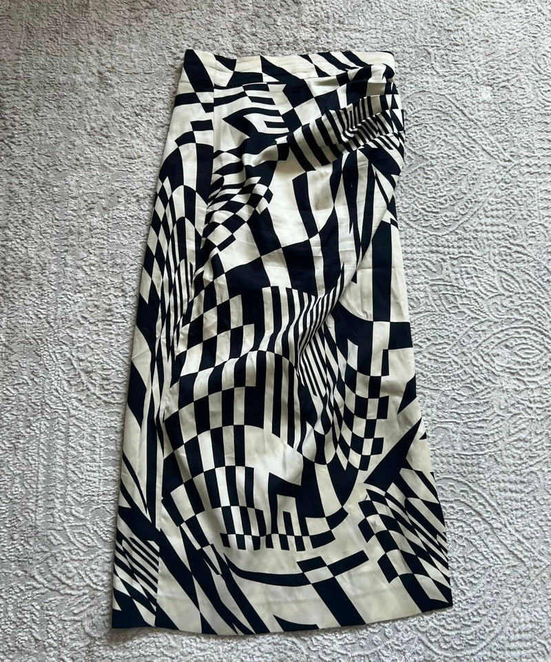 Zara Geo print skirt XS