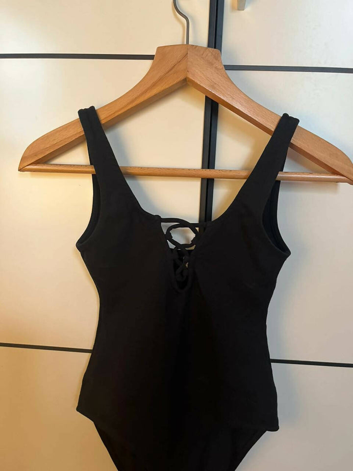 H&M Black Bodysuit Size XS