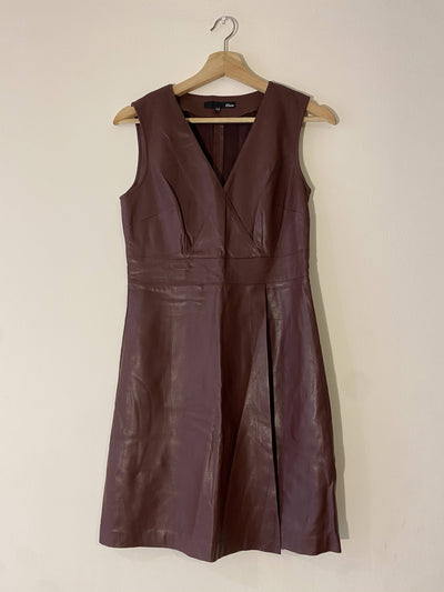 Leather dress Size: M