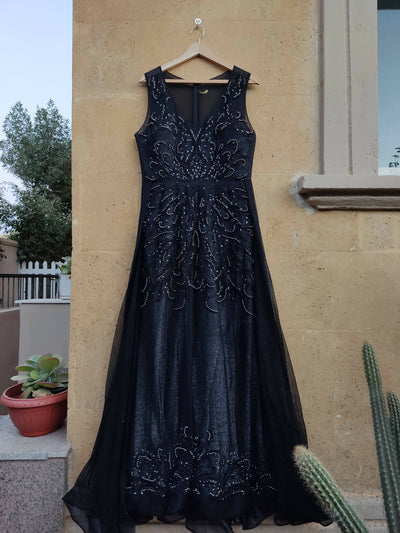Black Soiree Dress Size XL