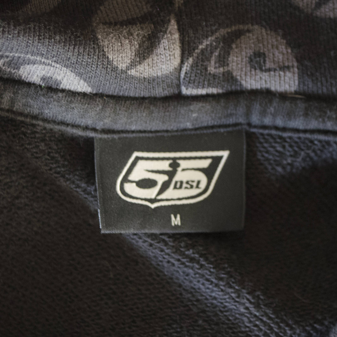 Diesel 55DSL Zip-Up Hoodie - Size: M