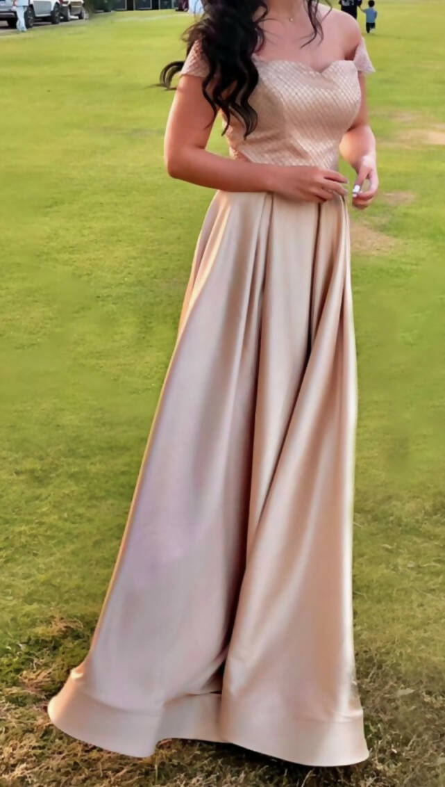 Gold Dress Fits up to 60 Kilos