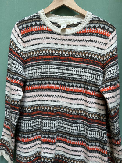 H&M Patterned Sweater Dress Size M