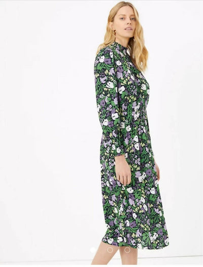 New Marks & Spencer Floral Dress Size 34