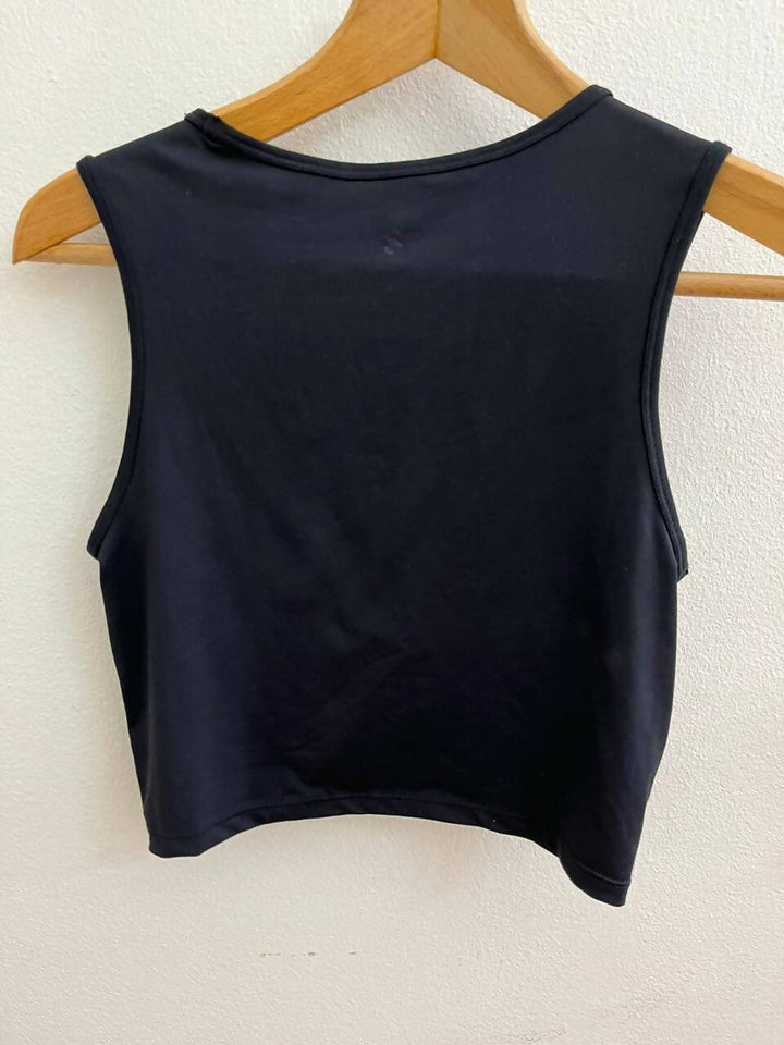 H&M Black Sports Crop Top Size M