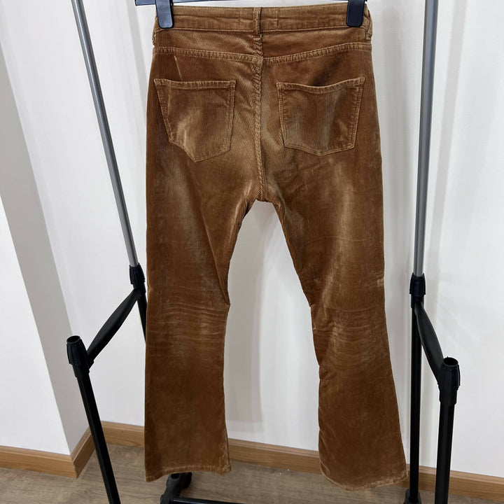 Zara Corduroy Flared pants Size:38