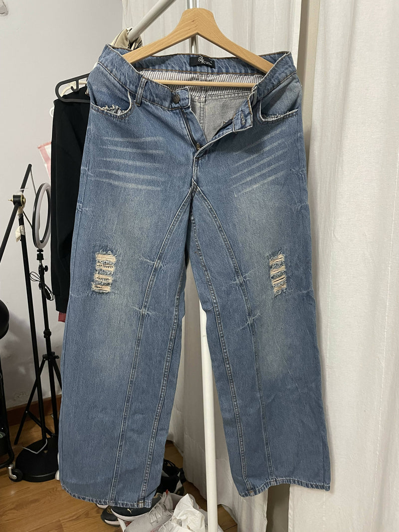 Low Waist Baggy Jeans Size: 44