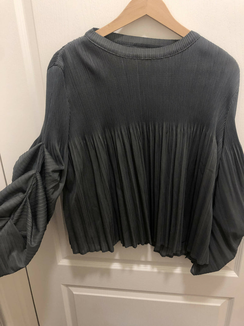 Grey Blouse Size M/L