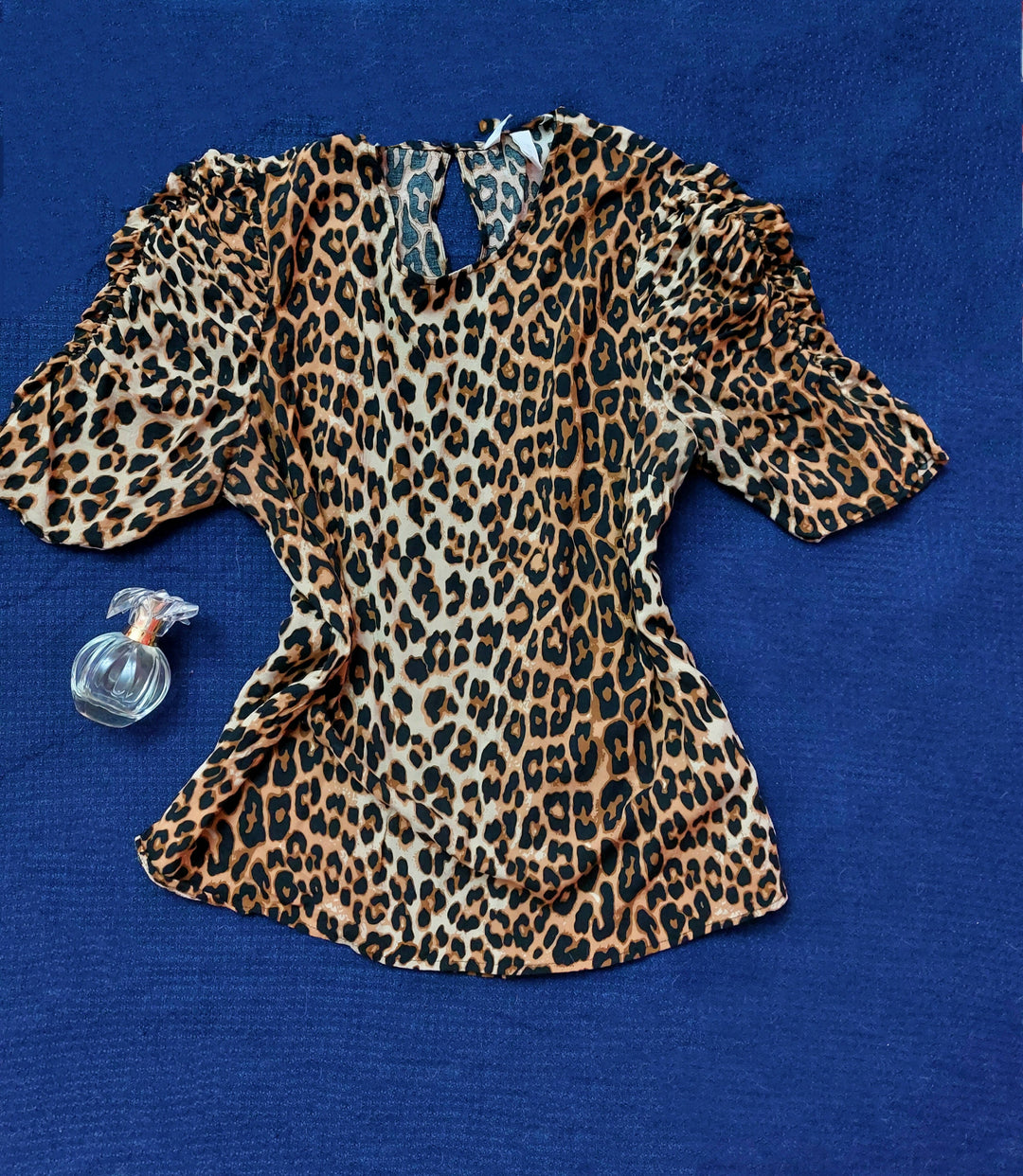 H&M Leopard Print Blouse M/L