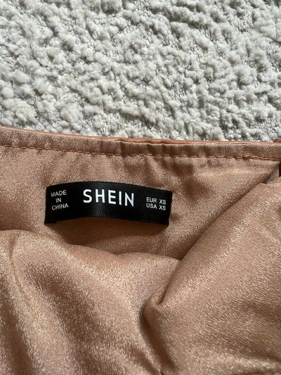SHEIN Leather Dress XS