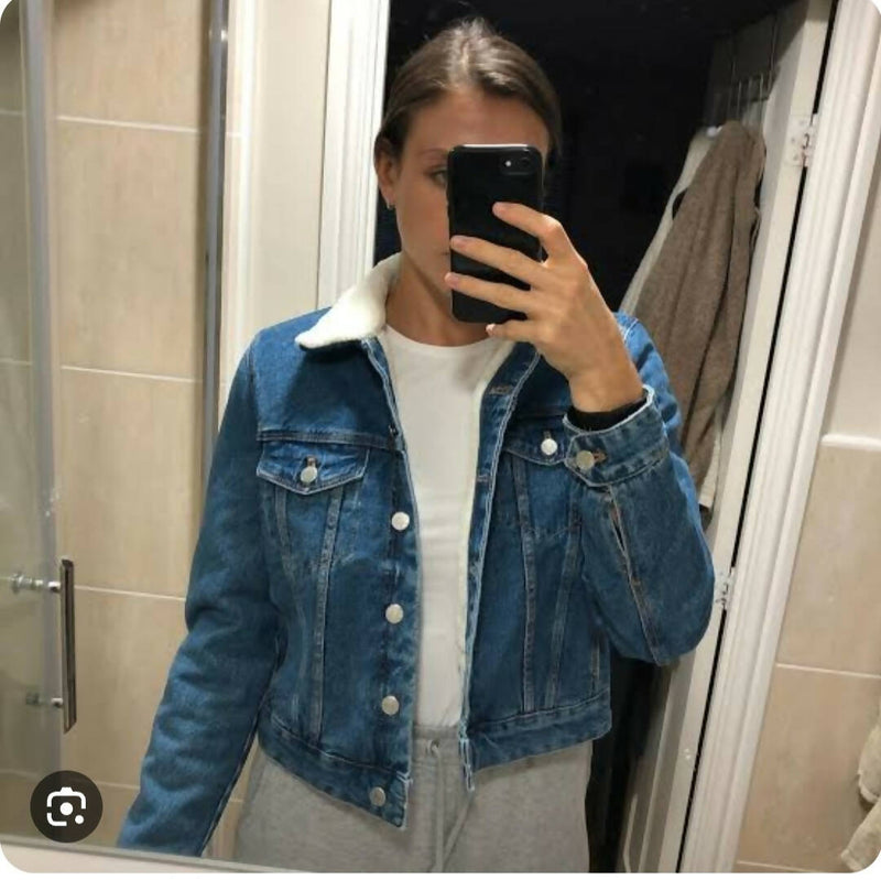 Zara Denim Jacket Size M