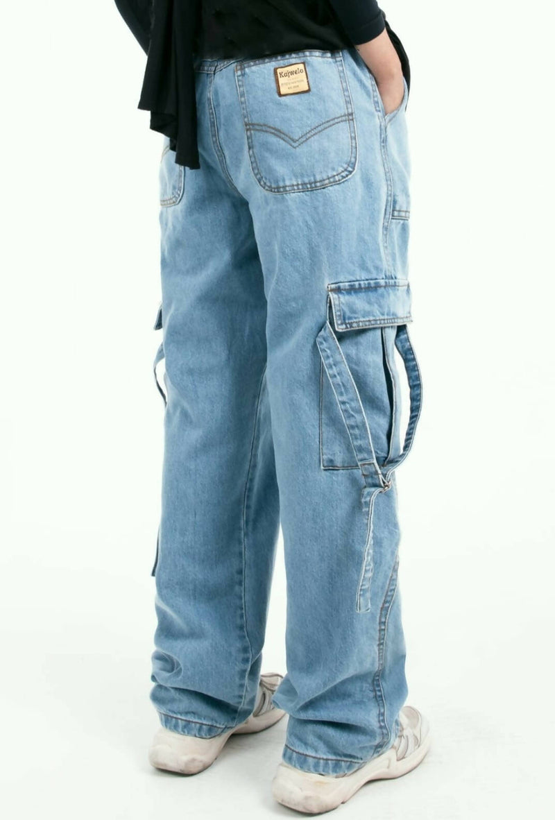 Kajwelo Cargo Baggy Jeans LARGE (NEW)