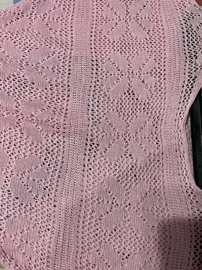 Pink new Knitted blouse