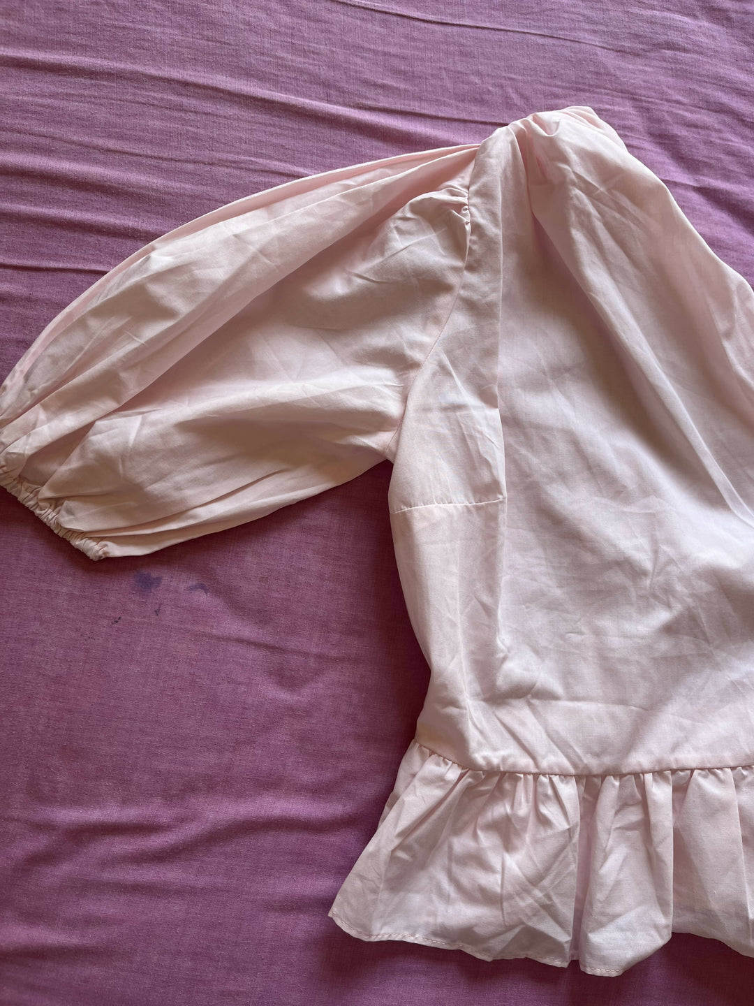 River Island Unsymmetrical Blouse Size: M