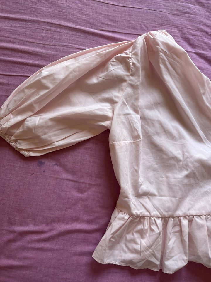 River Island Unsymmetrical Blouse Size: M