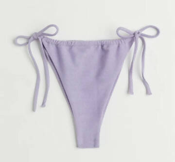 H&M NEW light purple Brazilian Bikini Bottom Size S