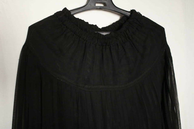 Black Chiffon Skirt