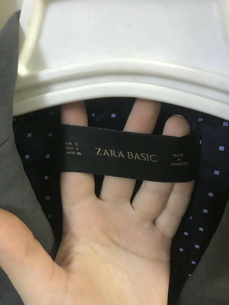 Grey Zara Blazer Size Small