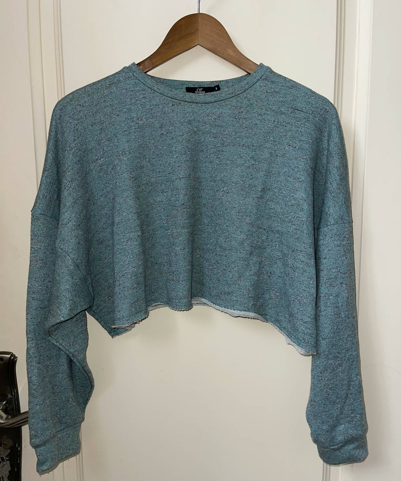 OR Cropped Crew Neck Size S