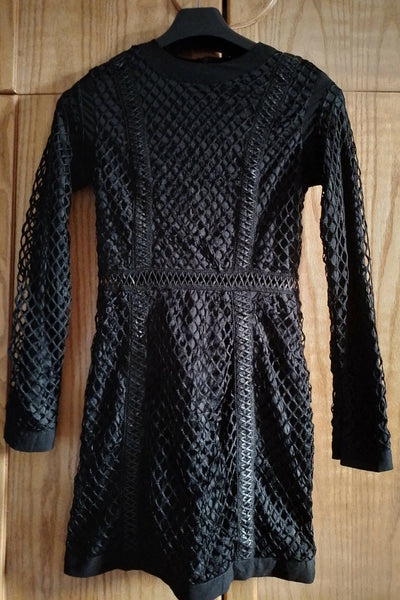 Brand New Pretty Little Thing Black Dress Size 36