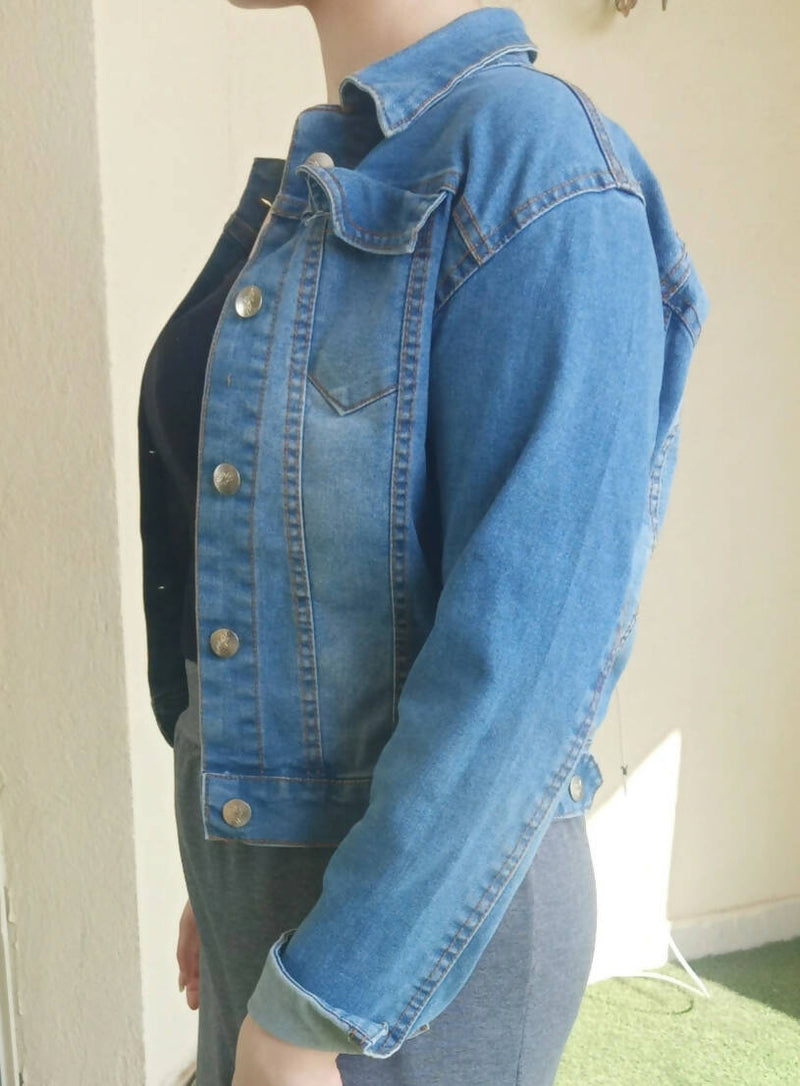 Denim jacket Size: S/M