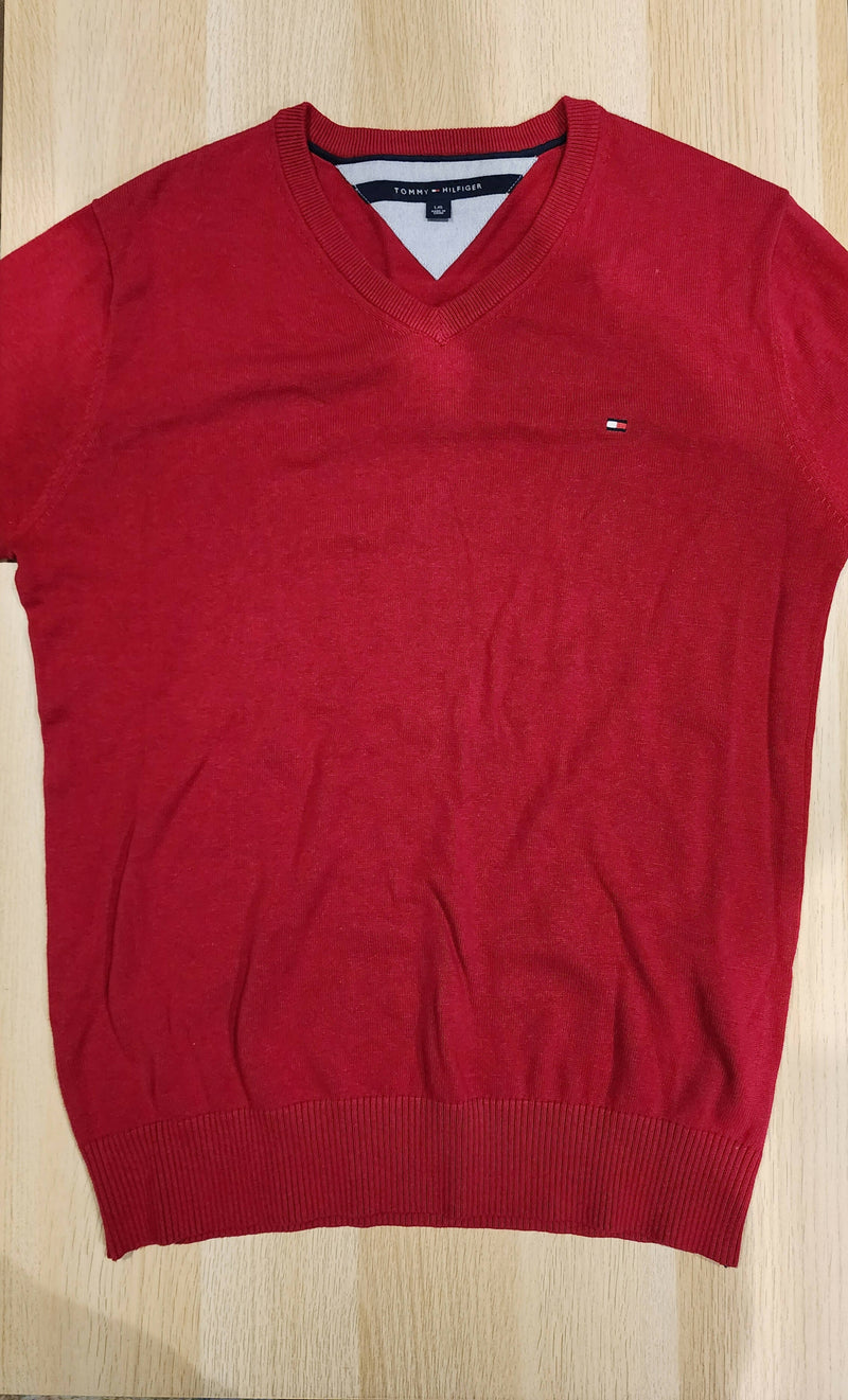 Tommy Hilfiger Red Sweater (L)