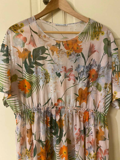 Zara Floral Dress Size XL