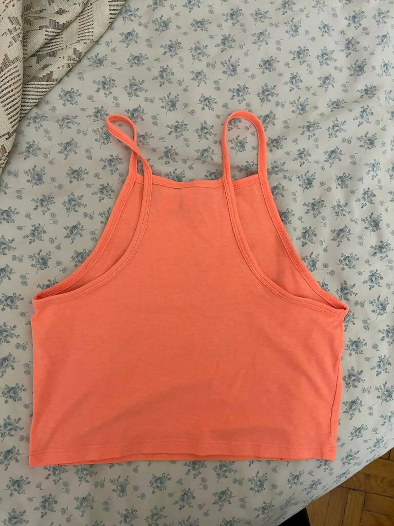 H&M Pink Cropped Top Size S