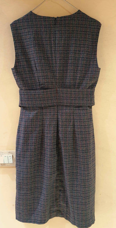 Mng by Mango plaid dress Size: L