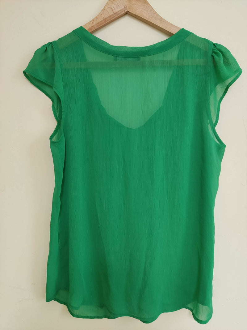 Atmosphere Green Top Size16UK