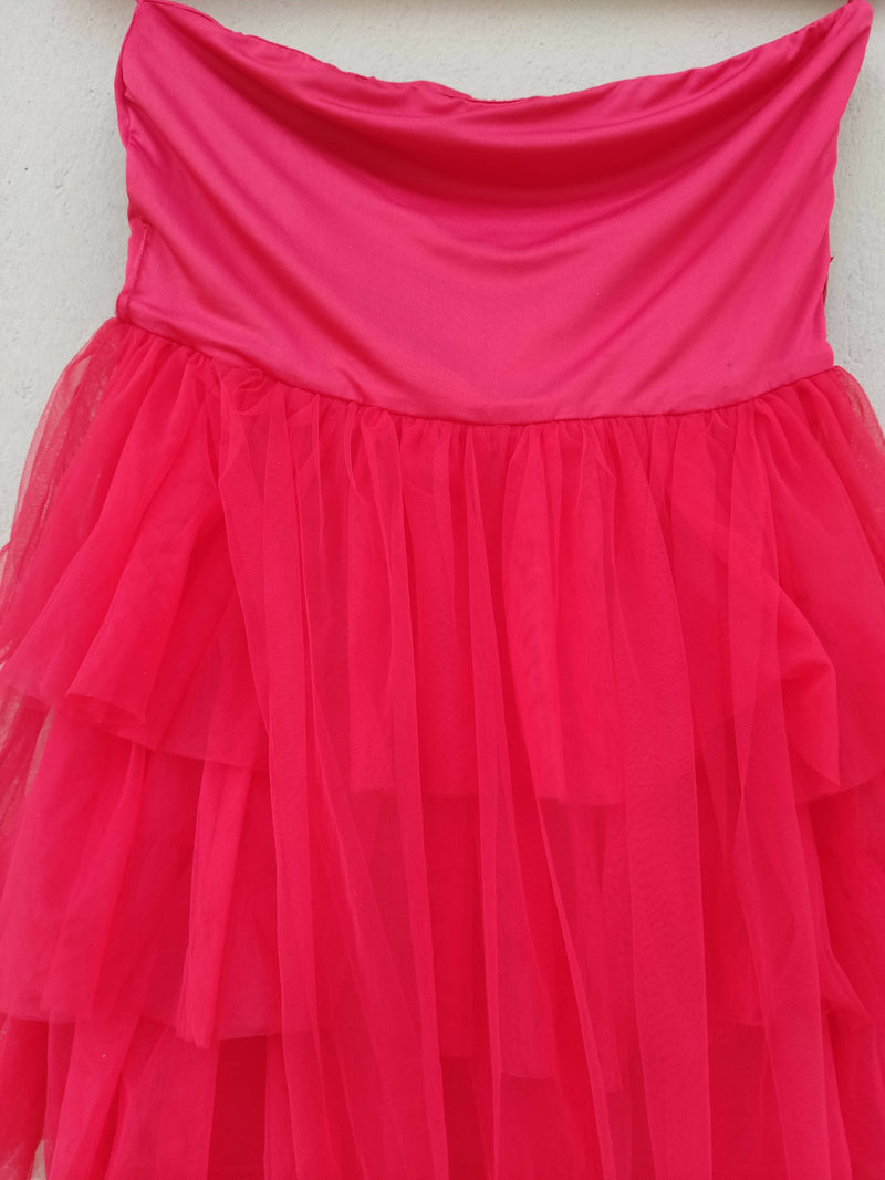 TUTU SKIRT RED DRESS SIZE L