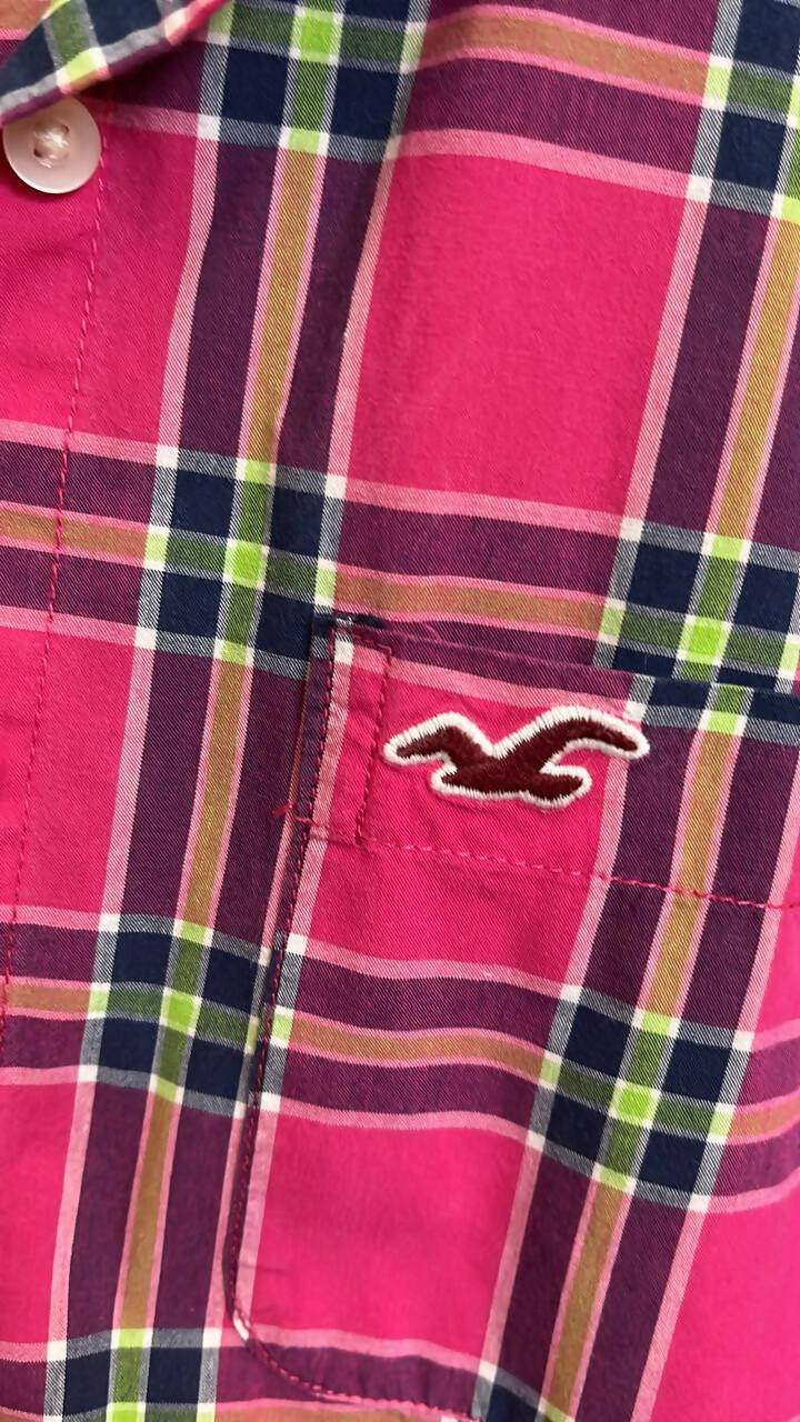 Hollister Plaid Shirt Size L