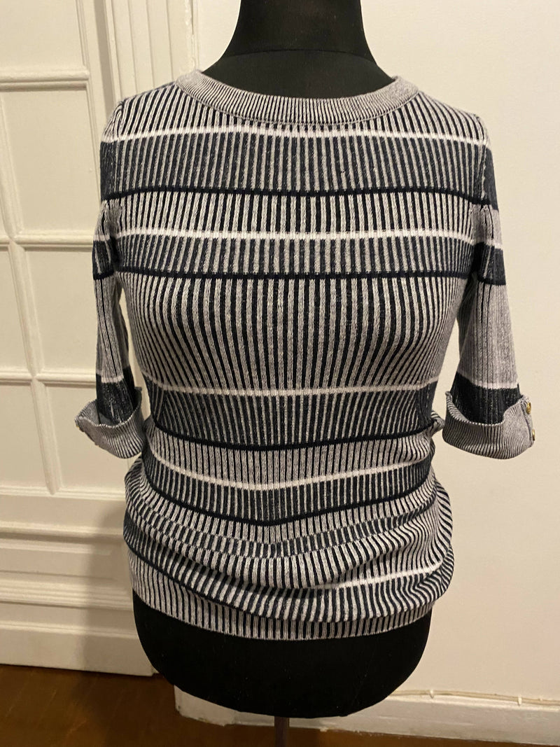 Striped Pullover Size: XS/S