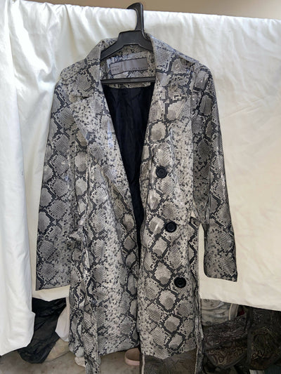 Zara Snakeprint Coat Size XS